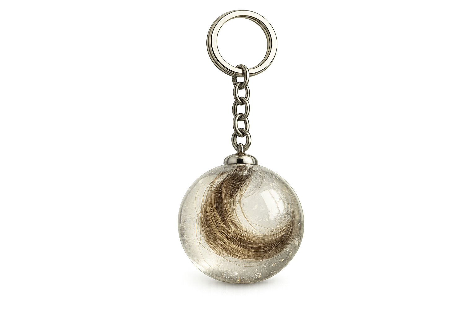 Memory keepsake keyring