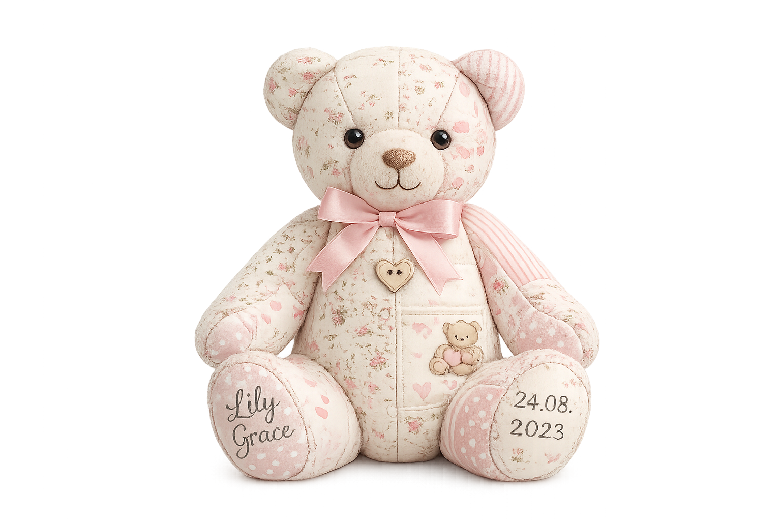 Memory bear keepsake